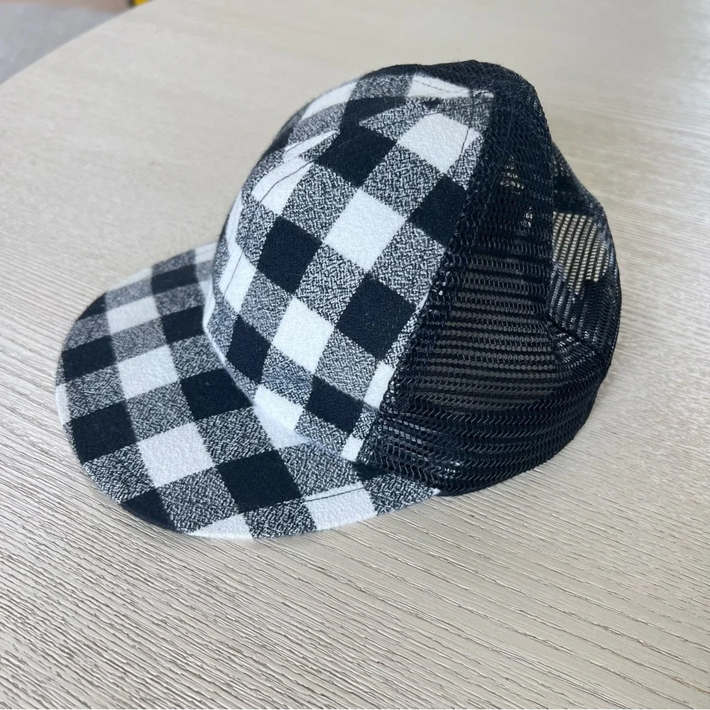GEORGE‎ HATS Flannel Checkered Trucker hat, 2-3yrs